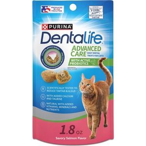 DentaLife Cat Dental Treats Savory Salmon Flavor 1.8oz